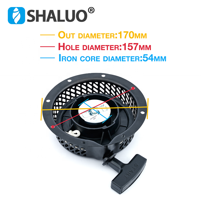 Accesorios para generador de gasolina, bandeja de arranque EY20 167F, micro cultivador de 7,5 HP, garra de placa de retroceso EY28