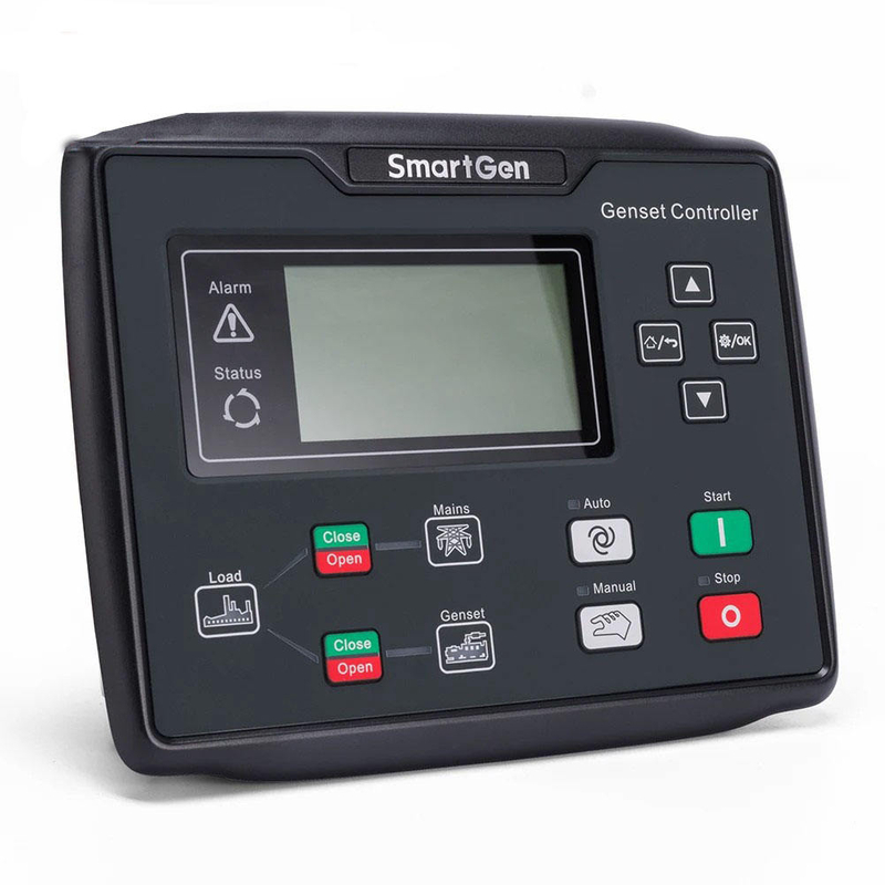 Controlador de generador de arranque automático HGM6110NC 6110CAN, placa de circuito eléctrico sin escobillas AMF, kit de piezas LCD diésel, control de grupo electrógeno