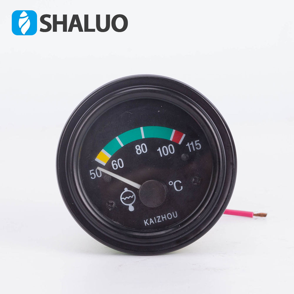 Medidor de nivel de combustible electromagnético Digital eléctrico de 24V, medidor de temperatura de aceite, Kit de generador diésel, conjunto de motor