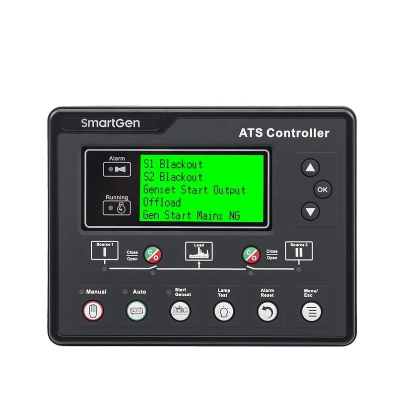 SmartGen HAT700 HAT700B HAT700S Generador diésel Controlador ATS Módulo de control de conmutación síncrono de doble potencia Interfaz RS485
