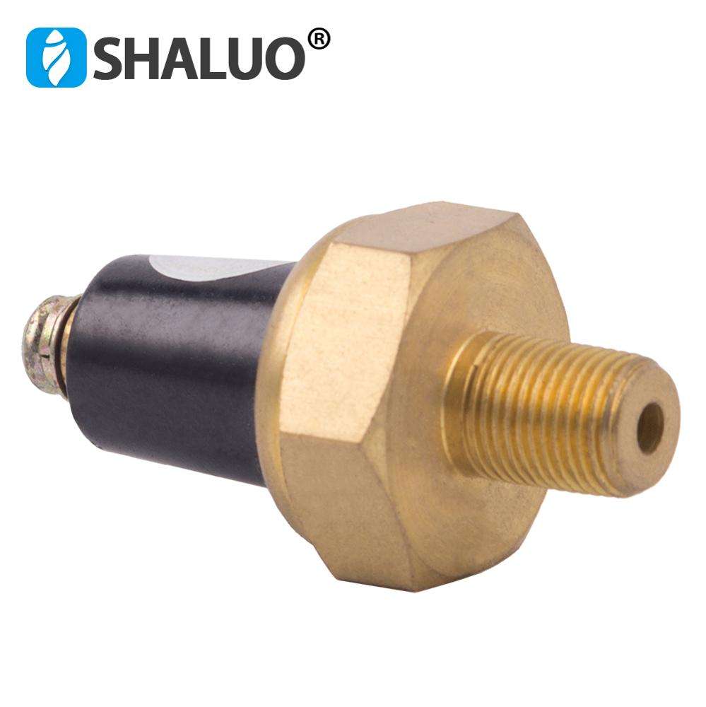 Generador diésel Sensor de alarma transmisores de enchufe sensor de proximidad monitores de motor Sensor de presión de aceite 1/8NP 10mm EQ140
