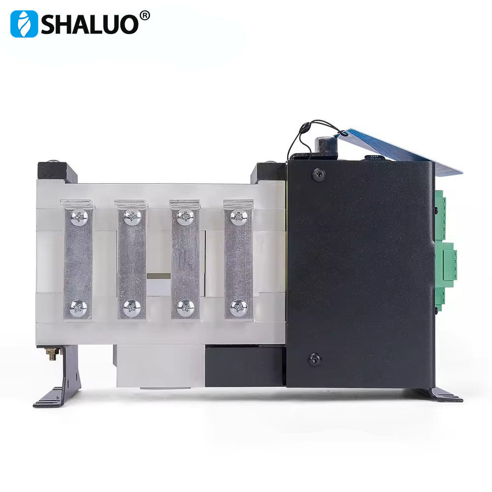 Controlador 4P 160A ATS Doble potencia generador diésel parte ac 3 fases Interruptor de Transferencia Automática para generador