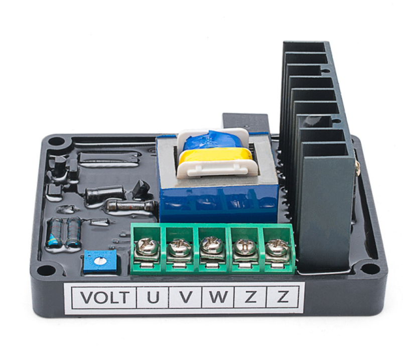 Generador de cepillo de carbón trifásico STC, regulador de voltaje AVR GB170, placa reguladora de 3KW a 50KW, placa reguladora 380
