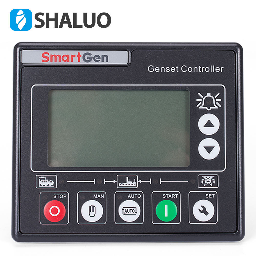 Controlador inteligente HGM420, arranque automático, pantalla LCD electrónica, panel de control remoto, piezas del generador universal smartgen