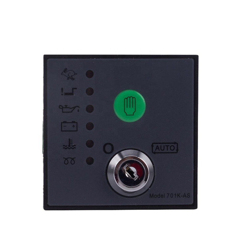 Generador diésel, panel electrónico manual, kits de placa de circuito, controlador de arranque con llave genset 701 701K-AS