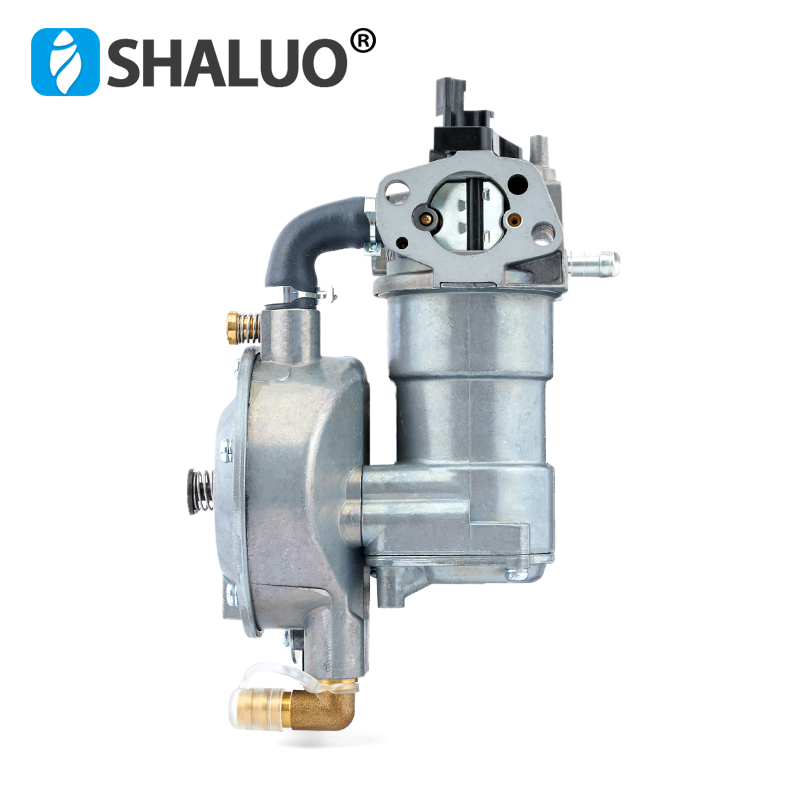 Generador de bencina automático ER2500, 2KW, 168F, Motor auxiliar, GLP, Kit de carburador de conmutación automática, conjunto