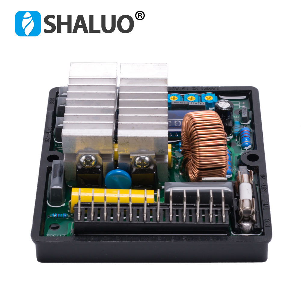 Genuino SR7 AVR estabilizador y regulador de voltaje automático circuito integrado programable generador diésel alternador parte