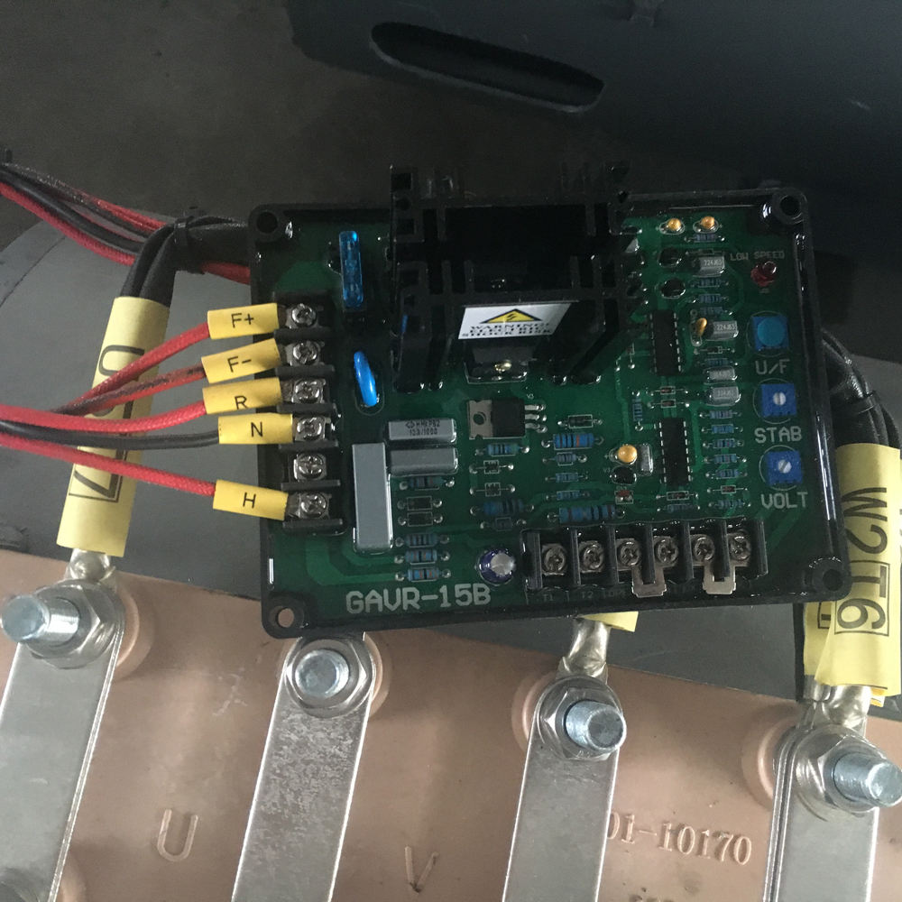 Regulador de voltaje estabilizador automático Universal, 3 fases gavr 15B avr 500kva, piezas de generador de energía diésel sin escobillas