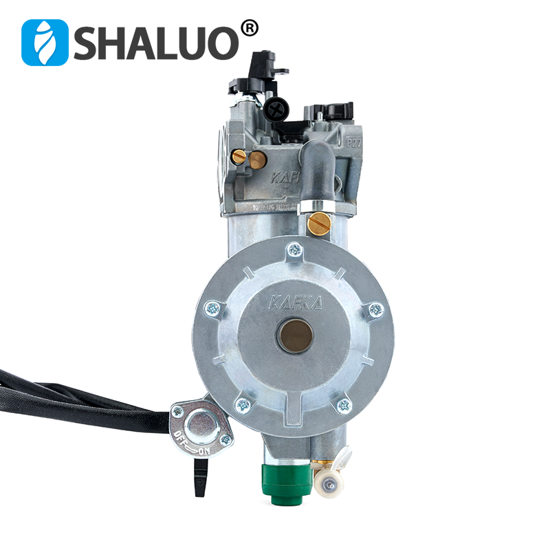 Generador automático EG6500, doble uso, GLP, 5KW, carburador, gasolieno, repuestos geneset