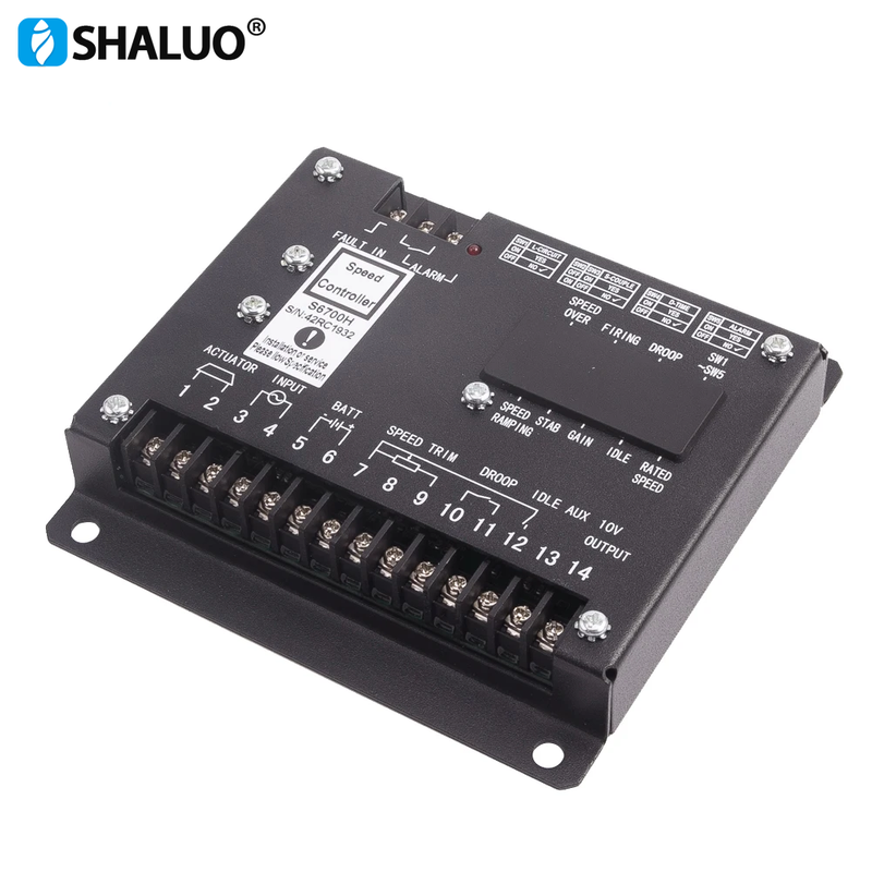 Generador diésel DC24V S6700H S6700E, controlador de velocidad del Motor, módulo de Control del actuador, Panel de alimentación del Motor, piezas del generador