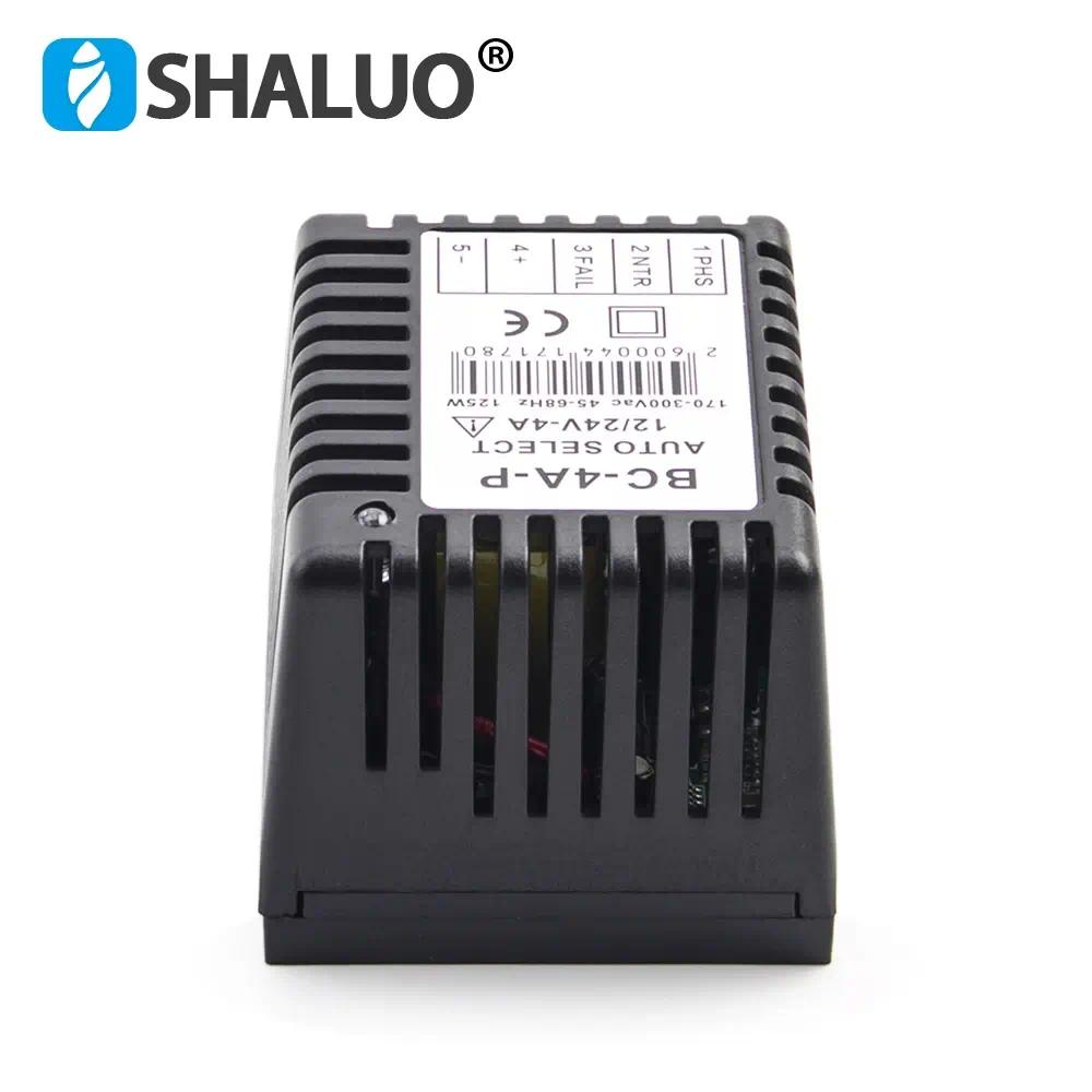 Nuevo cargador de batería 4A de alta eficiencia 12V 24V Auto Select 45-68HZ piezas Genset BC4AP 4A cargador de flotador generador '