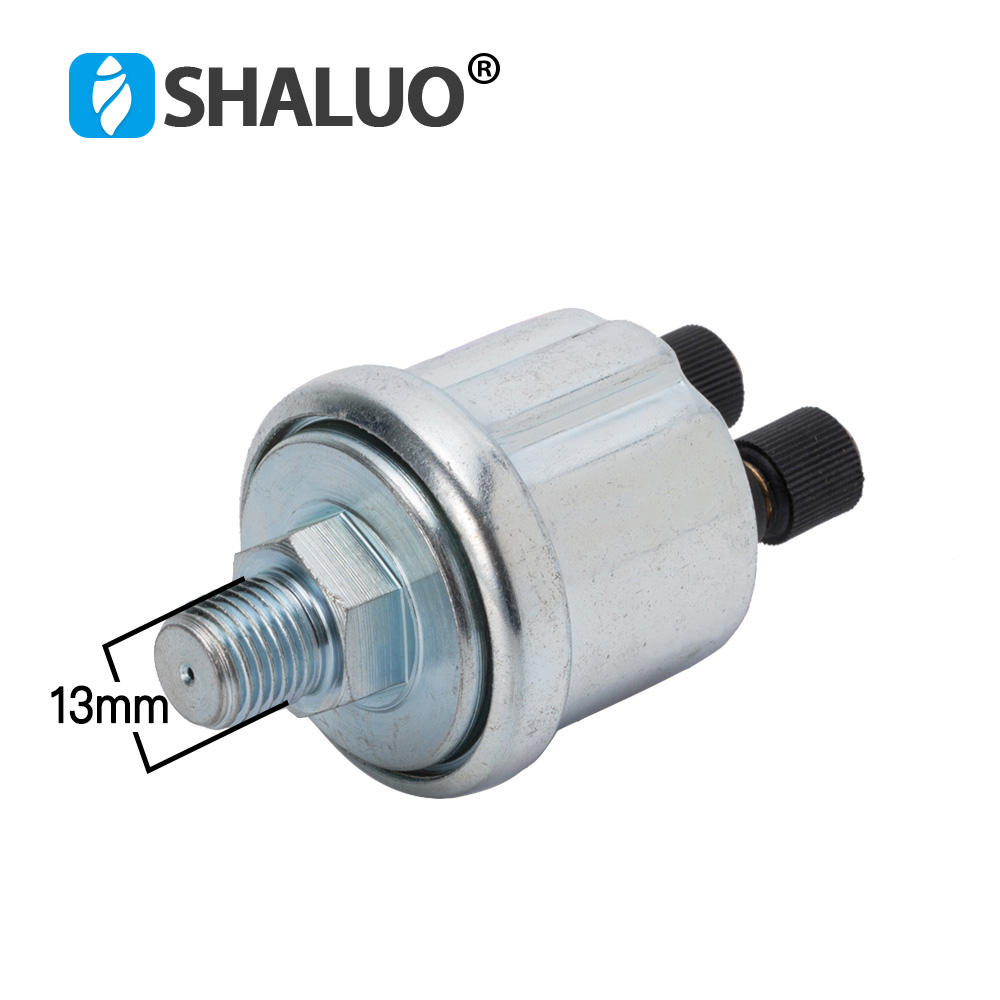 Generador diésel, pieza de grupo electrógeno VDO, instrumentos universales de medición de presión de aceite, Sensor de alarma de 13mm 1/4NPT