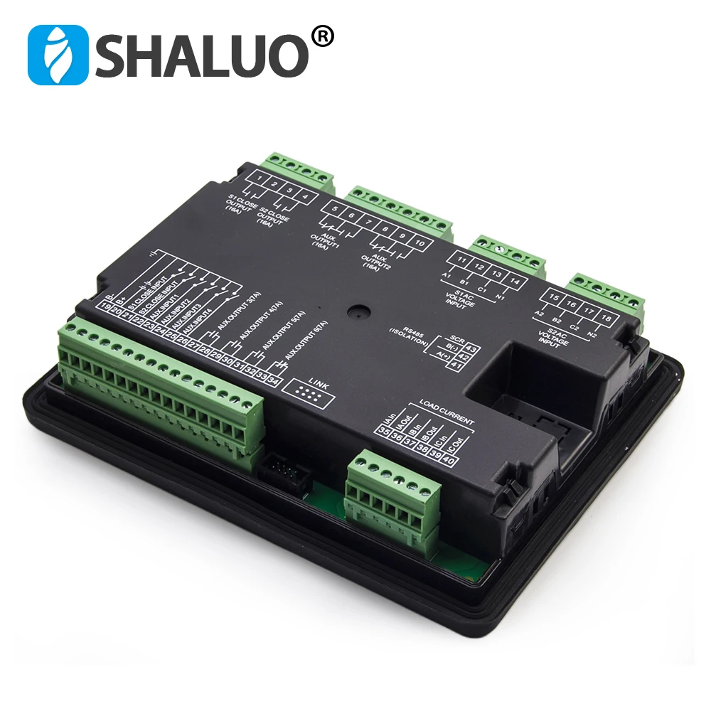 Generador diésel HAT700BI, Panel de Control de conmutación síncrono de doble potencia, pieza de repuesto y accesorio del controlador ATS
