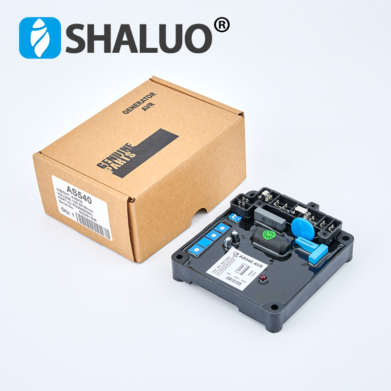 Repuestos automáticos Avr, repuestos y accesorios para generador de gasolina, regulador de voltaje AVR AS540 para generador sin escobillas