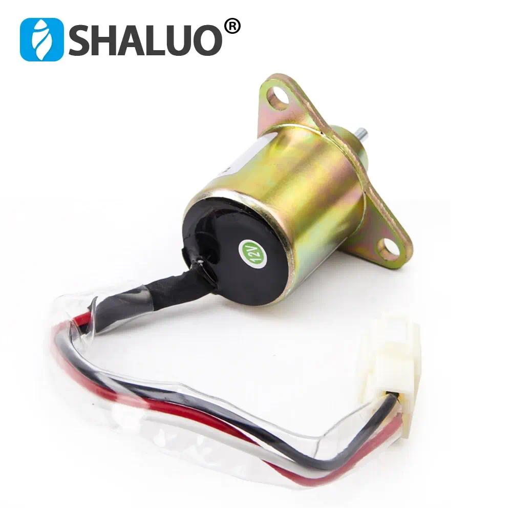 Válvula Solenoide de cierre de combustible para motor diésel, repuestos de generador 1503ES-12S5SUC5S, 12V