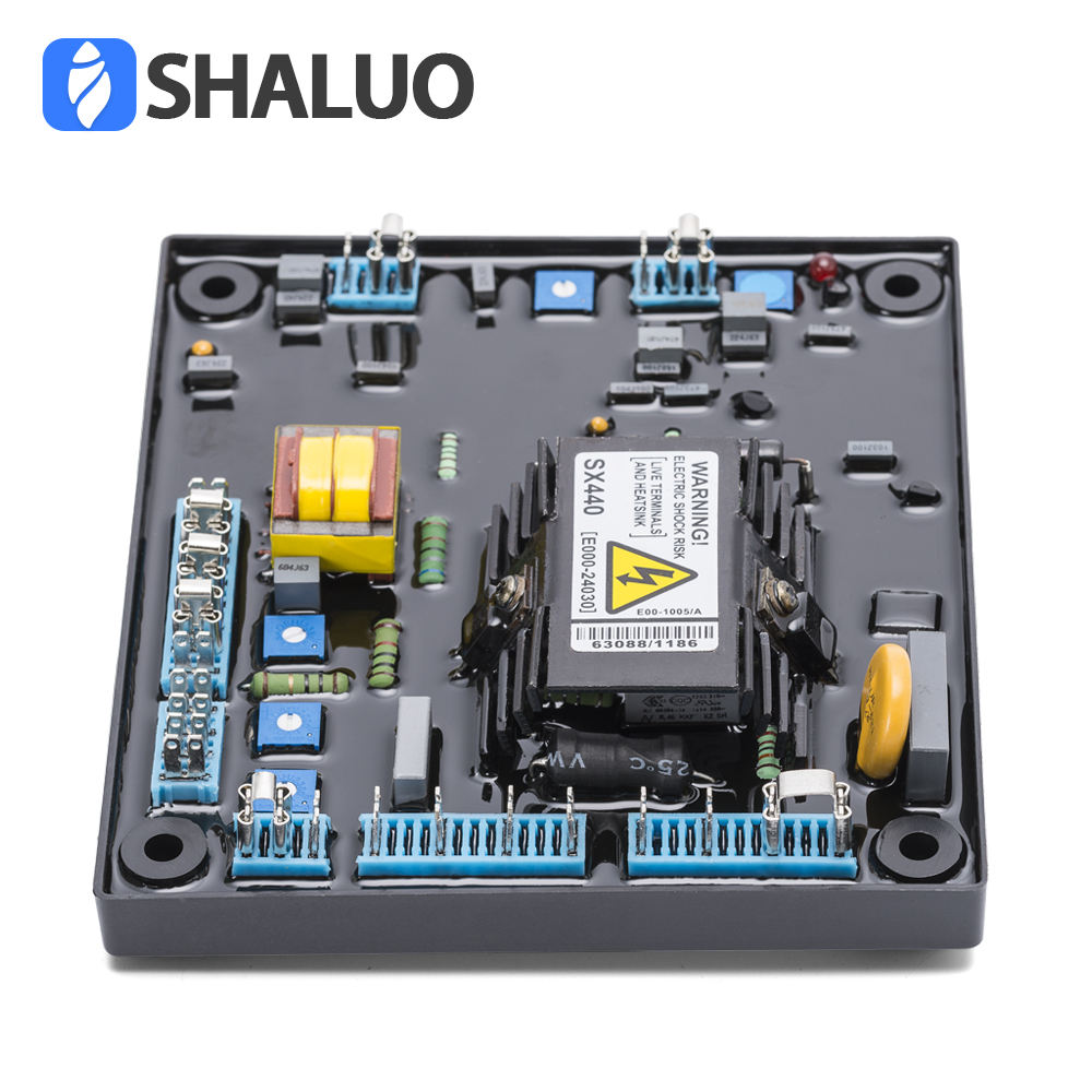 Precio trifásico AVR AC regulador de voltaje automático 220v generador AVR SX440