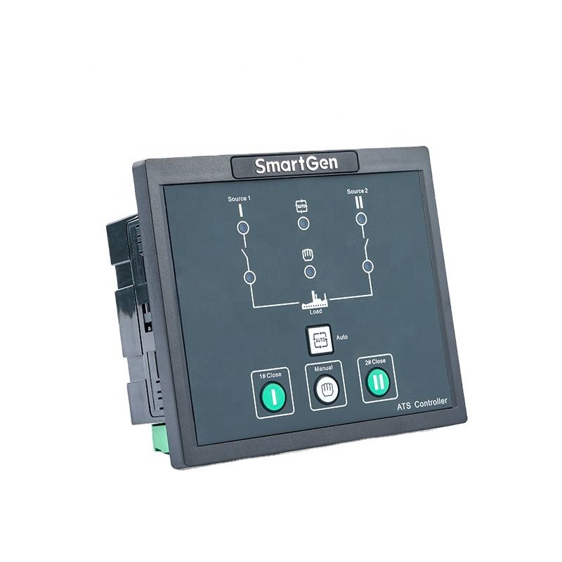 Hat520n smartgen controlador de interruptor de transferencia automática conjunto de generador Doble potencia ATS módulo de control de panel de tablero de gabinete
