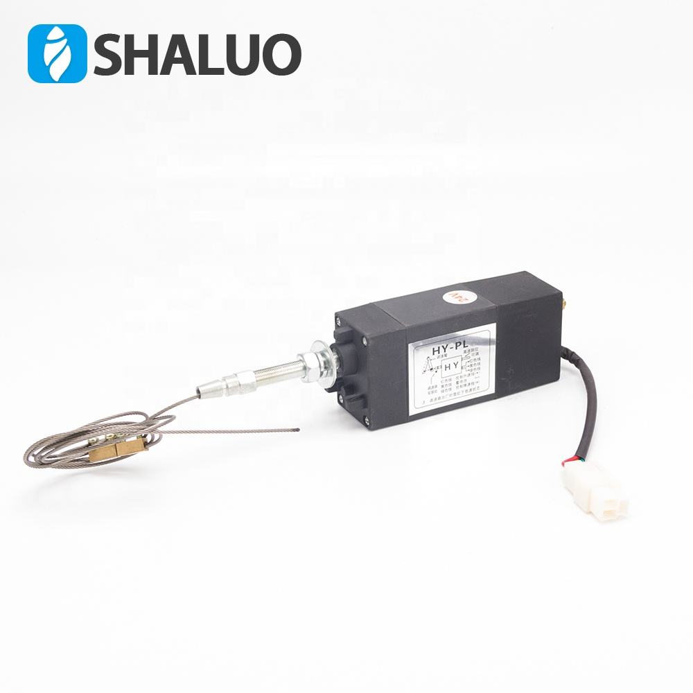 Generador diésel de 12V y 24V, controlador de acelerador eléctrico, apagado, HY-PL, HY-PT, XHZ-PL