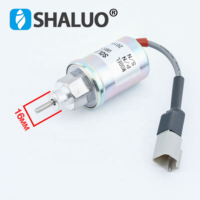 Válvula Solenoide hidráulica de 12V CC, válvula electromagnética U85206452, repuestos para generador diésel