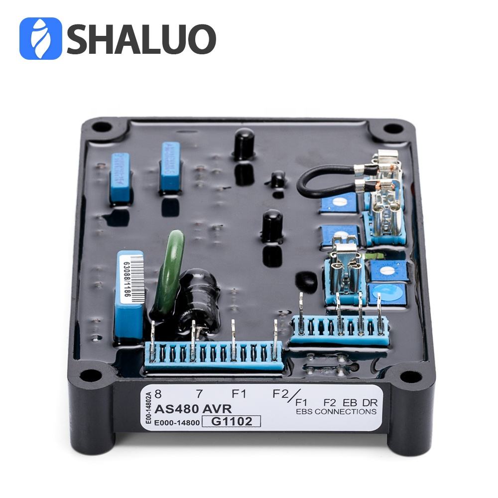 Excitador regulador de voltaje automático avr AS480 sin escobillas para generador diésel estabilizador original