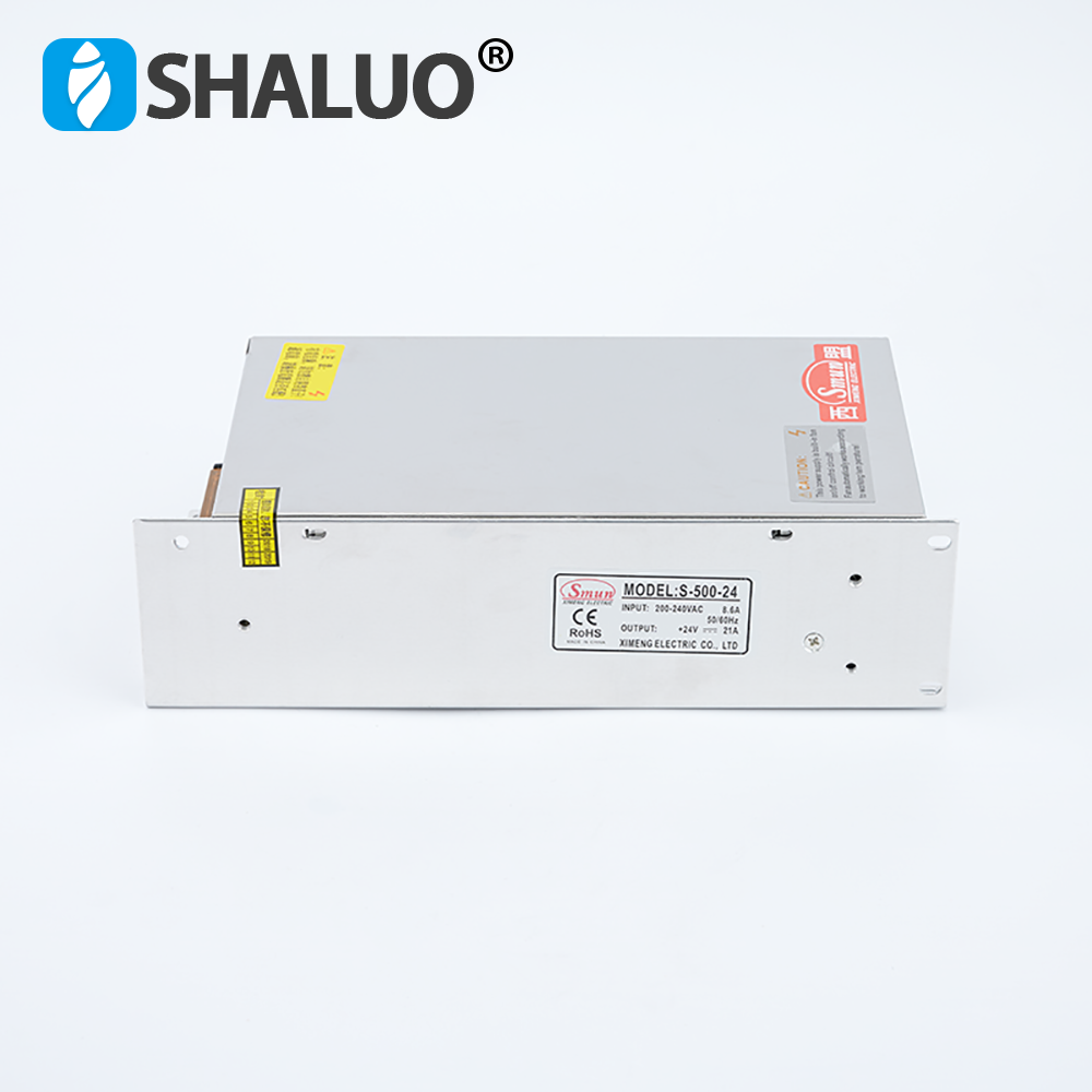 Generador de 24V 21A, repuestos, módulo de cargador de batería, interruptor, adaptador de corriente de 220V a 24V