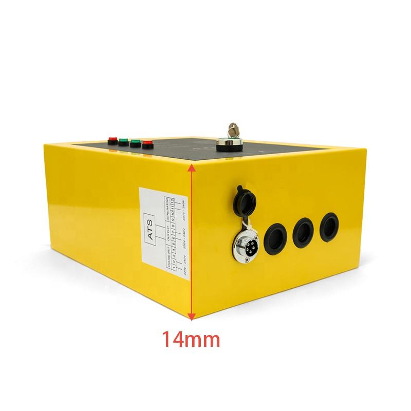Módulo de caja de control ATS automático, controlador de generador de gasolina monofásico de arranque y parada de 220v y 240v