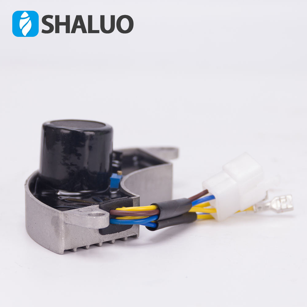 Generador monofásico AVR de 5kw, regulador de voltaje automático avr, generador de gasolina 188F, estabilizador de caja de aluminio