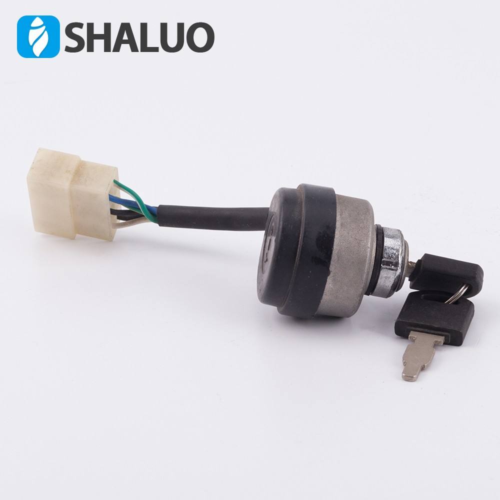 Cerradura de llave de arranque eléctrico del generador diésel seis cables