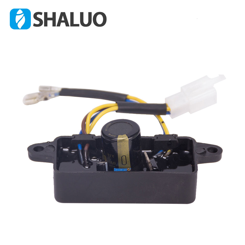 Estabilizador de generador de gasolina, caja de plástico, regulador de voltaje automático AVR 168, 2kw, más barato