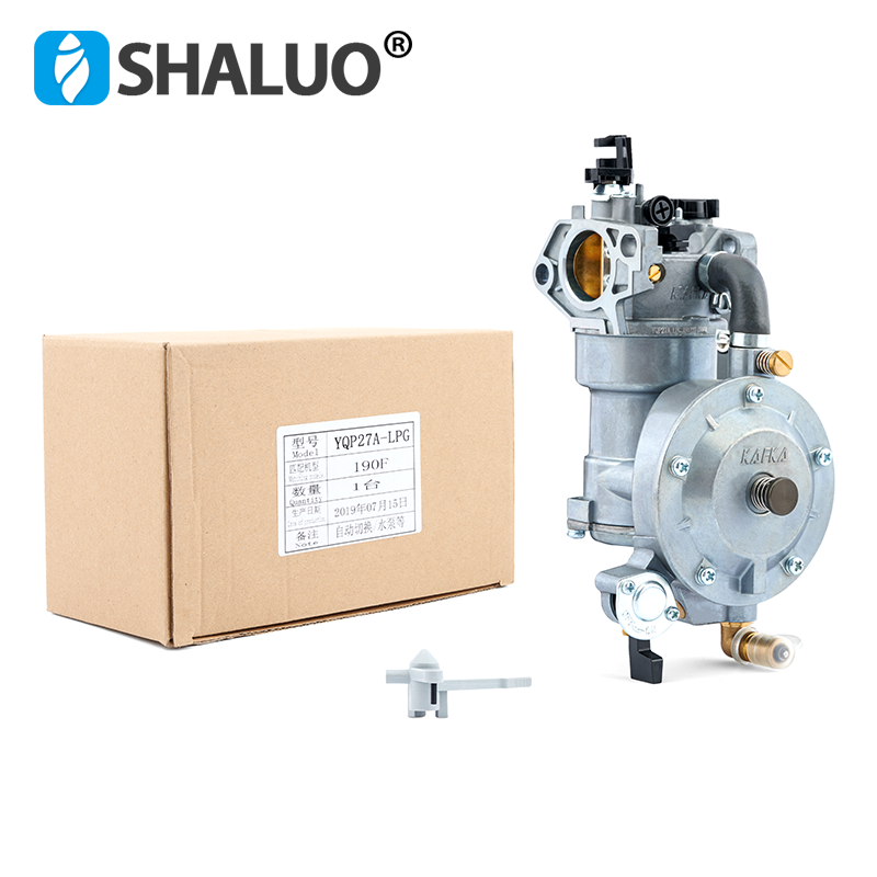 Kit de carburador automático GLP, montaje de bomba de agua GX390, piezas de motor de bencina Helmstok 5kw