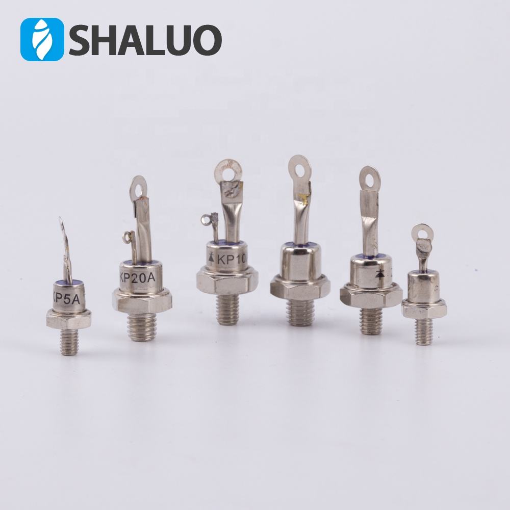 Rectificador de diodo de perno de potencia ZP5A, 6mm, 1000V, para generador, diodo rectificador, rectificador de diodo 5A, componentes y suministros electrónicos