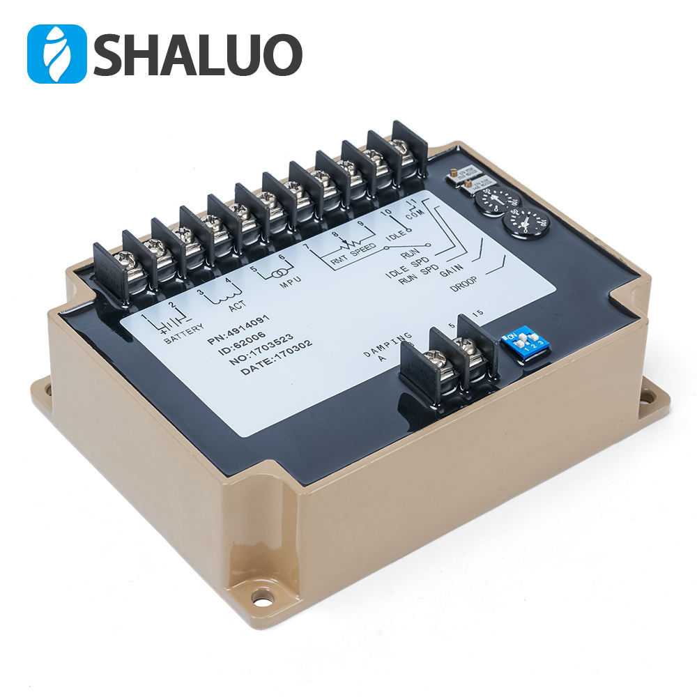 Controlador electrónico del módulo de Control de velocidad del regulador del motor 4914091 para el grupo electrógeno diésel