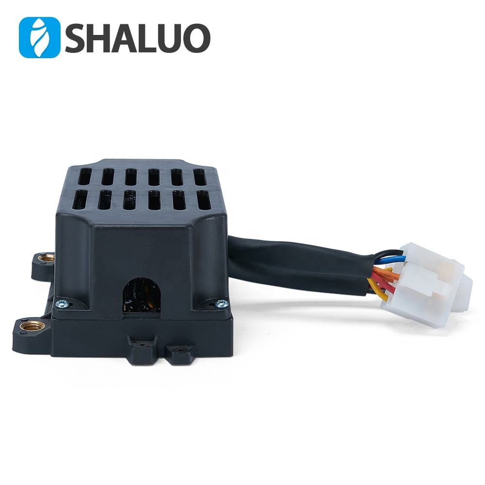 Piezas del generador del regulador de voltaje automático CA monofásico de soldadura de 5kW HJ-5K21DH grupo electrógeno de gasolina diésel AVR chino 12 cables