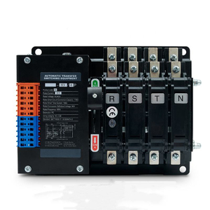 Interruptor de Transferencia Automática de doble potencia de grado PC de YES1-63N-4P para generador diésel, cámara de extinción de arco con conmutación de carga 63A
