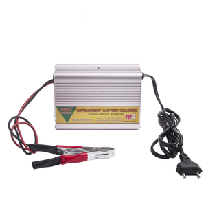 Módulo de cargador de batería inteligente para coche y motocicleta, adaptador de diseño de circuito de ventilador de refrigeración, medidor de amperios, CC de 12V y 7A