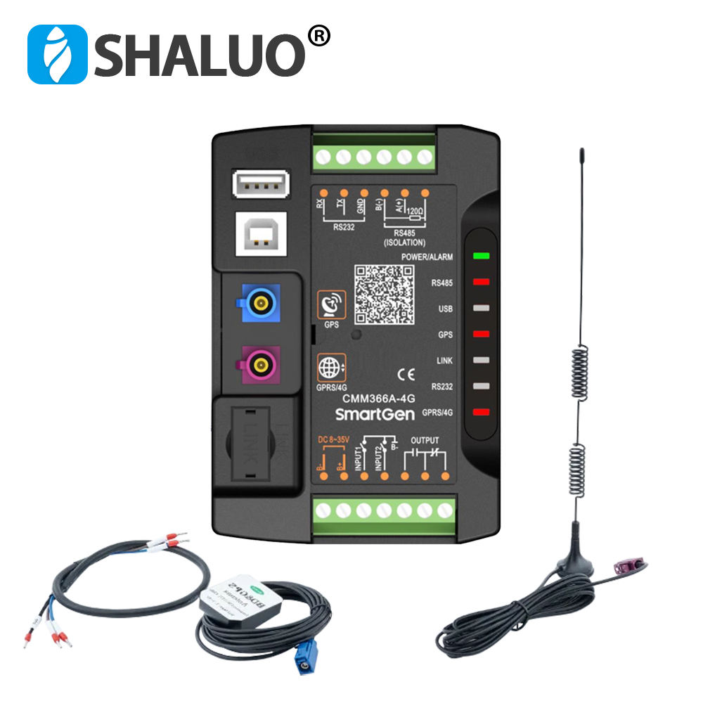 Smartgen CMM366A-4G 4G GPRS red inalámbrica monitoreo en la nube módulo de comunicación CMM366A-ET Panel de Control del generador Ethernet