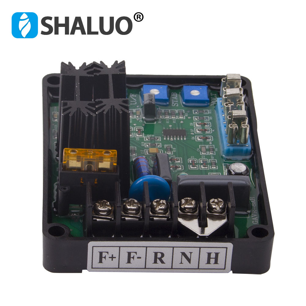 Nuevo generador AVR sin escobillas GAVR 8A, módulo regulador de voltaje automático, generador diésel Universal, estabilizadores de potencia de alta calidad
