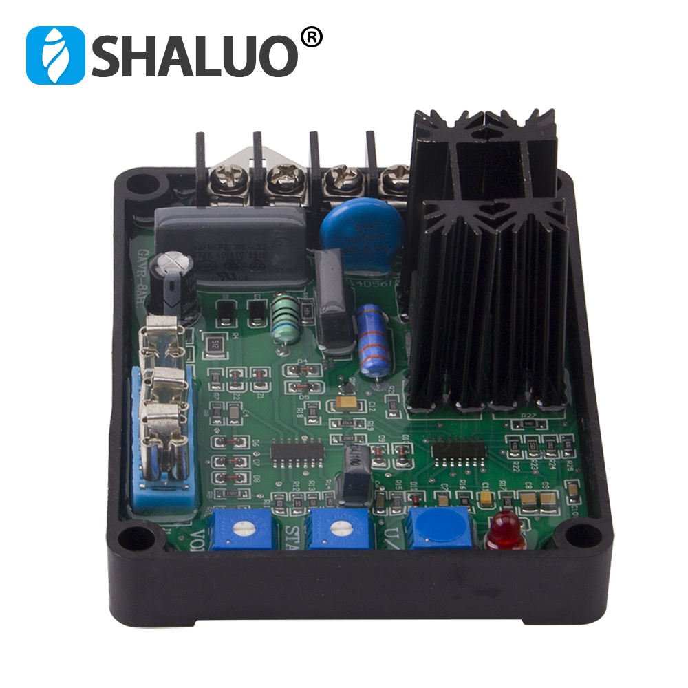 Nuevo generador AVR sin escobillas GAVR 8A, módulo regulador de voltaje automático, generador diésel Universal, estabilizadores de potencia de alta calidad