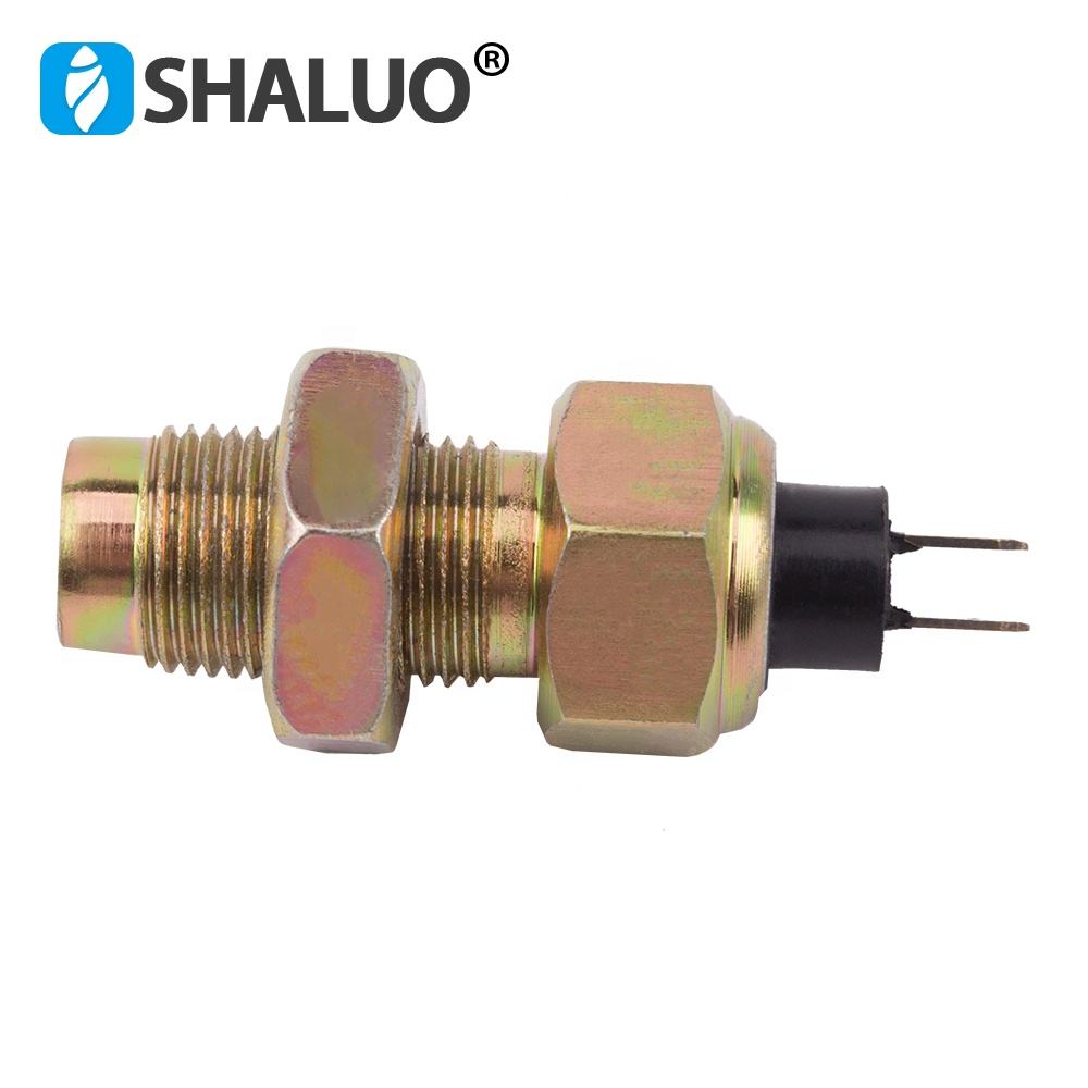 Sensor de velocidad del motor diésel EQ153 DCEC, generador eléctrico, Sensor magnético de captación de RPM, interruptor de alarma de latón, enchufe del Sensor M18 * 1,5*34mm