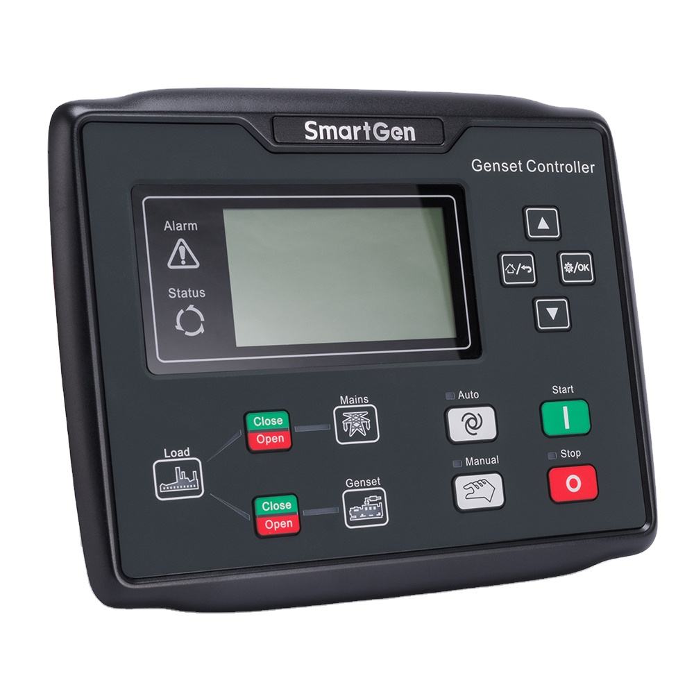 HGM6120N smartgen controlador automático generador diésel remoto grupo electrógeno parte motor eléctrico panel de control de arranque automático
