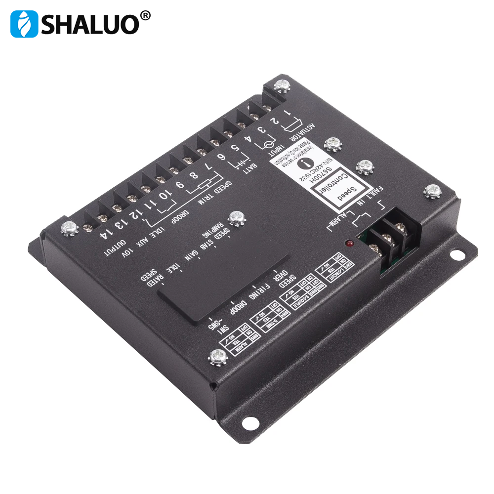Generador diésel DC24V S6700H S6700E, controlador de velocidad del Motor, módulo de Control del actuador, Panel de alimentación del Motor, piezas del generador
