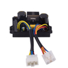 Monofásico AVR HJ-5K25DH Diesel gasolina chino Genset piezas 5KW soldadura regulador de voltaje automático 12 cables