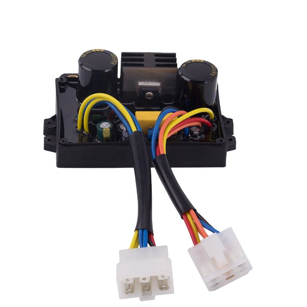 Monofásico AVR HJ-5K25DH Diesel gasolina chino Genset piezas 5KW soldadura regulador de voltaje automático 12 cables