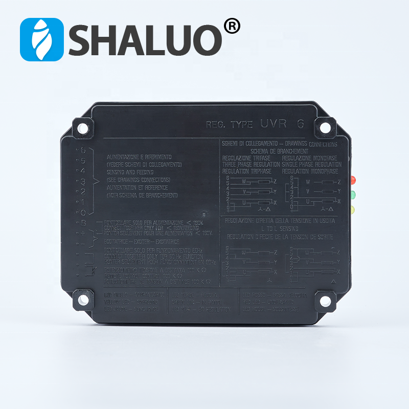Piezas del generador regulador de voltaje UVR6, alternador, controlador de placa base Mecc Alte avr, pieza generadora de repuesto