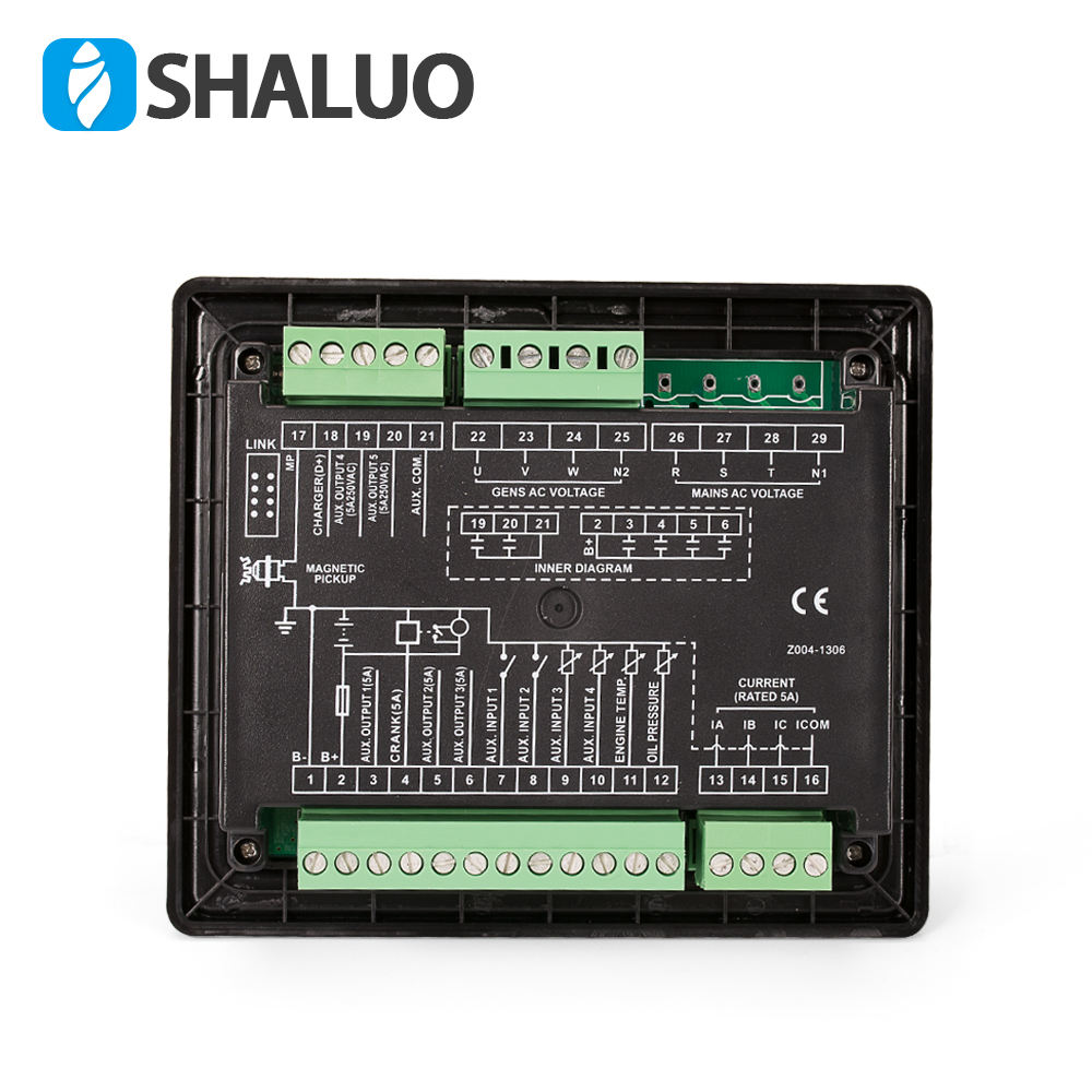 Piezas de repuesto Generador de gasolina Piezas y accesorios del motor Módulo controlador HGM410N Panel de control inteligente