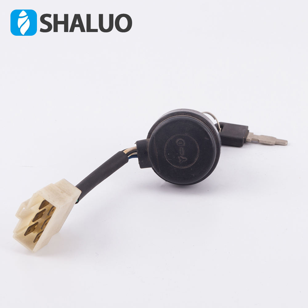 Cerradura de llave de arranque eléctrico del generador diesel 5 cables