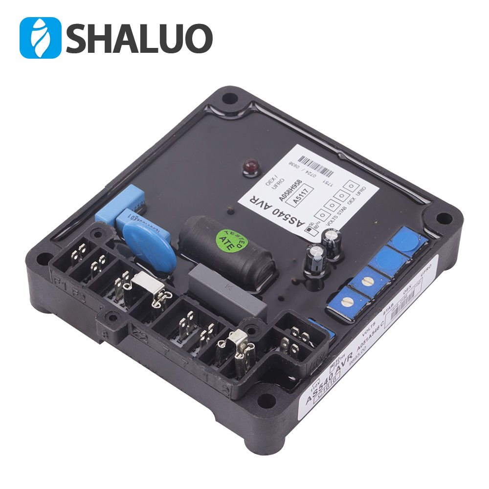Piezas del generador síncrono as540 shaluo, estabilizadores y reguladores de voltaje automáticos avr