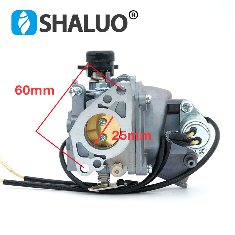 Carburador generador de gasolina de doble cilindro GX620 SHT11500 carburador 2V77/2V78 10KW