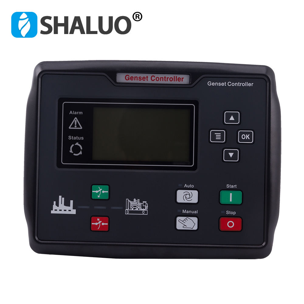 Generador diésel, panel controlador de motor grupo electrógeno automático, 6110UN