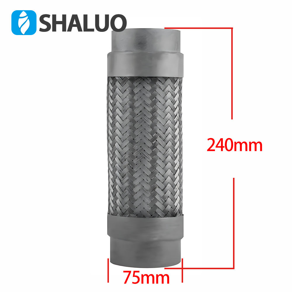 Tubo de escape del motor, fuelle de manguera, conexión suave, piezas del generador de escape, accesorios, repuestos del generador de 5kva